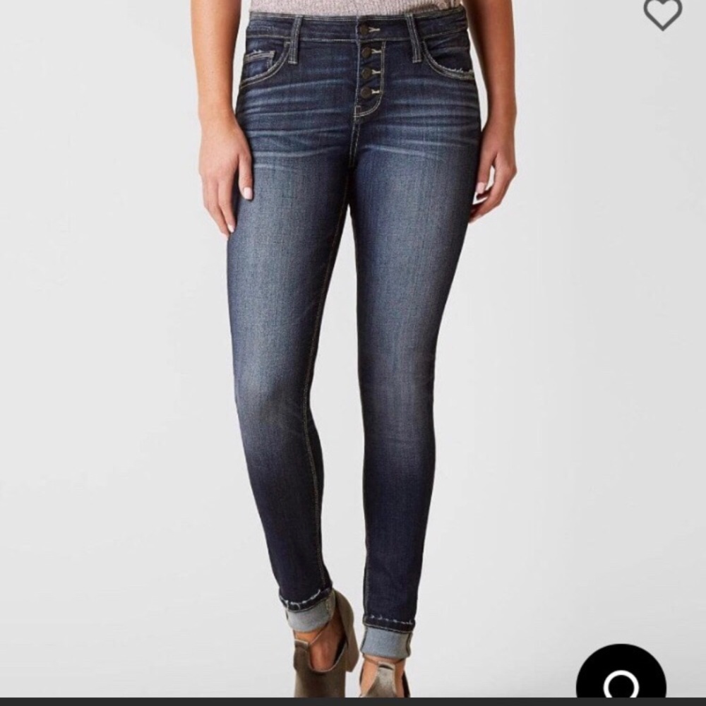Daytrip Virgo Ankle Skinny Blue Jeans